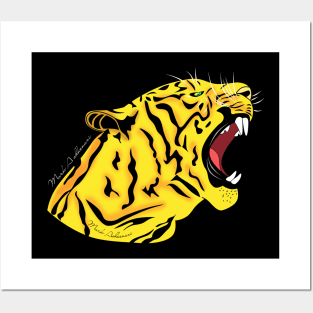 tiger Posters and Art